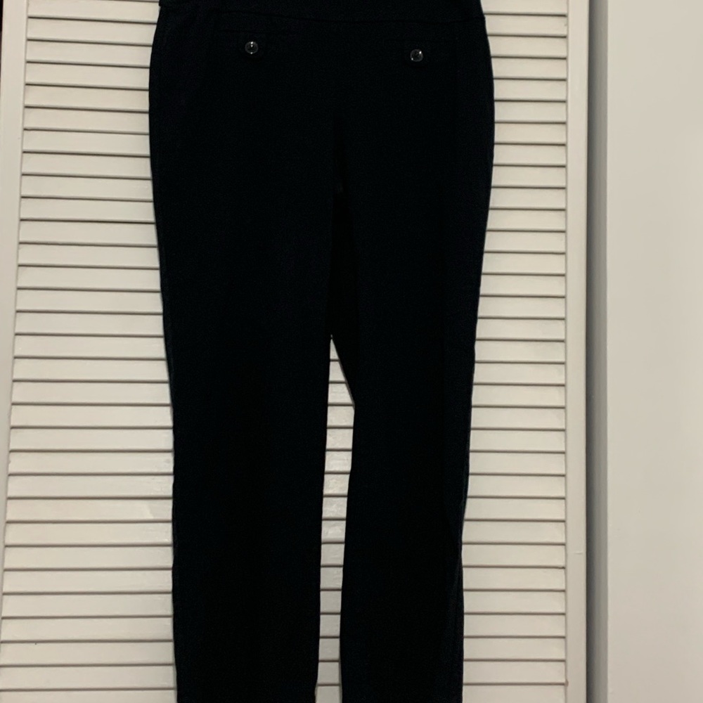 Style & Co Stretch Black Pants Size L Short